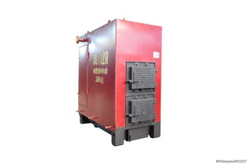 Котел 1.1 МВт дрова уголь